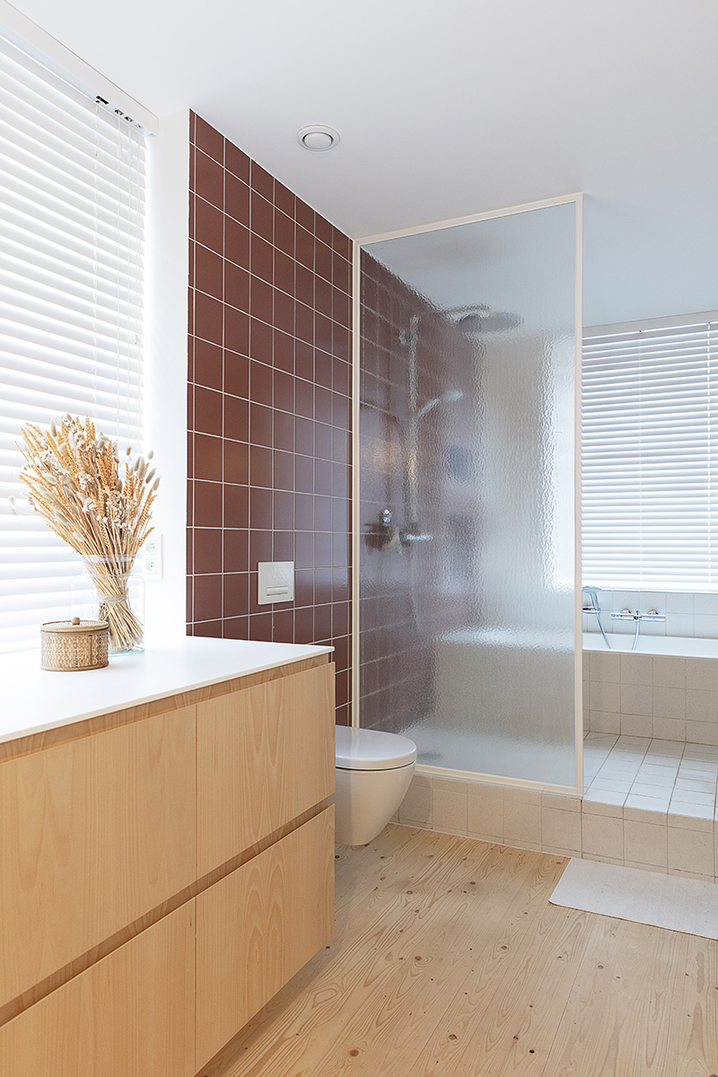 Badkamer na renovatie